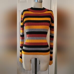 Poof Apparel, M, Orange/Red/Black/Gray